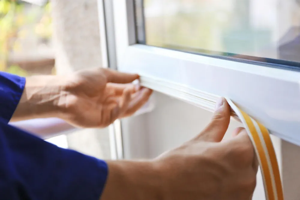 Applying a new window seal
