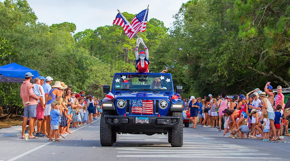 Grayton Beach 4th of July Parade