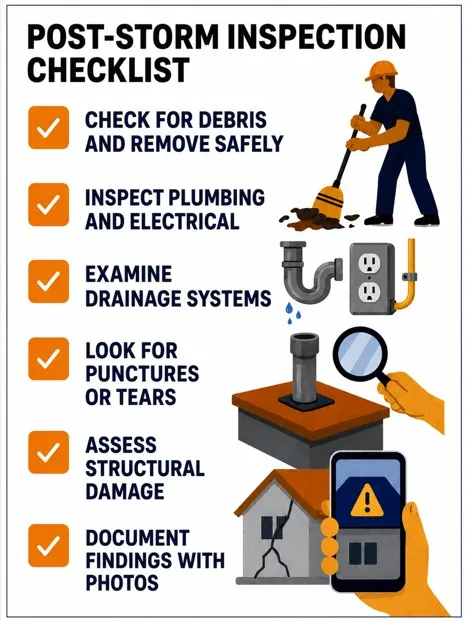 Post Storm Inspection Checklist